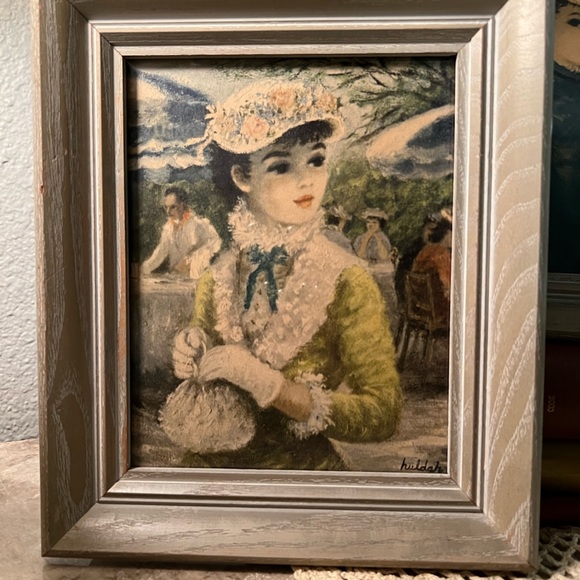 Huldah Prints Cherry Jeffe Set of 2 Framed 8”x9.5”Central Park - Picture 3 of 15